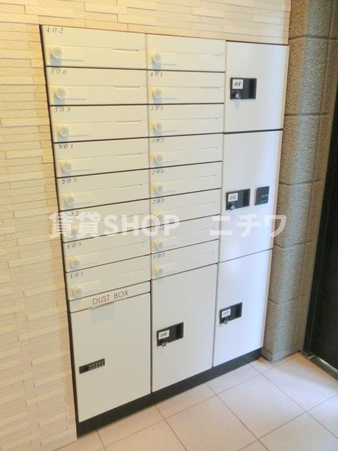 シャトー代々木のエントランス