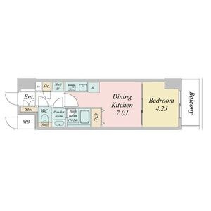 【間取り】 | ルネフラッツ今池駅前South