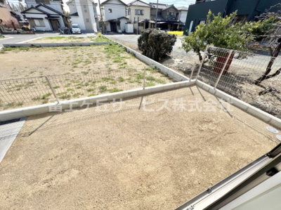 【庭】 | 豊橋市松井町 2期 新築一戸建て 3号棟 | 簡単な家庭菜園も楽しめるお庭です