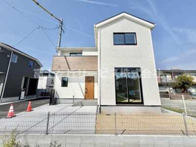【外観】 | 豊橋市松井町 2期 新築一戸建て 4号棟 | 外はこのようになっています