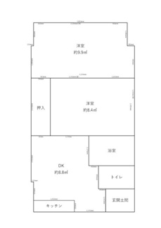 【間取り】 | ＢＮスクエア武蔵新城