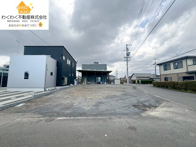 焼津市飯淵　第1／の前面道路含む現地写真