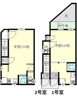 【間取り】 | Sコート矢賀