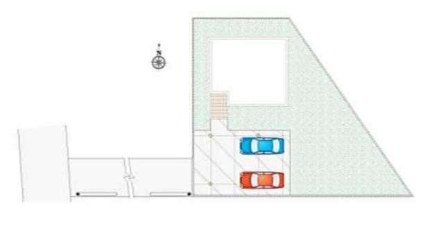 古河市諸川　新築戸建の区画図