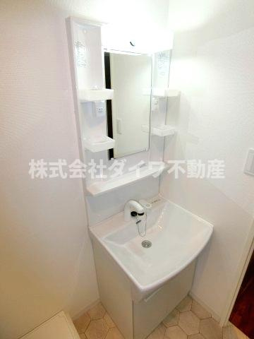 サンヒル上地の洗面所
