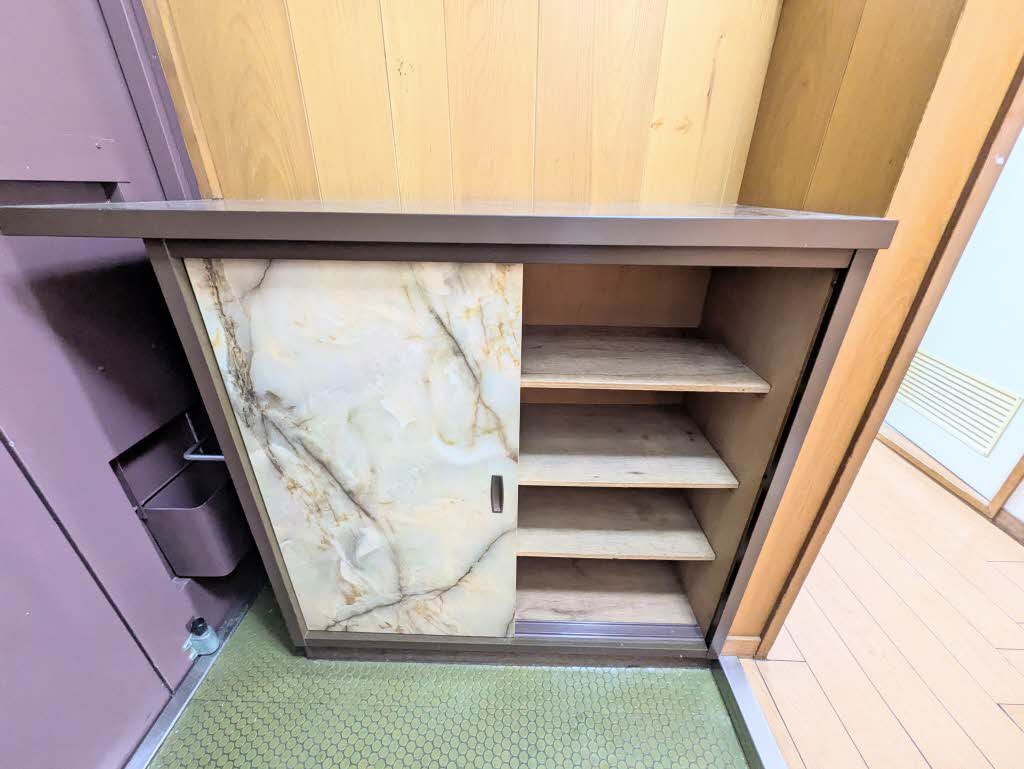 真締川ハイツの収納