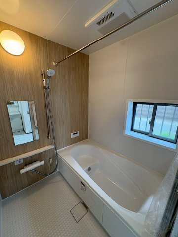 垂水区南多聞台５丁目　新築戸建ての浴室|ゆったり過ごせるお風呂です