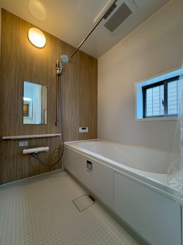垂水区南多聞台５丁目　新築戸建ての浴室|日々の暮らしに欠かせないお風呂です