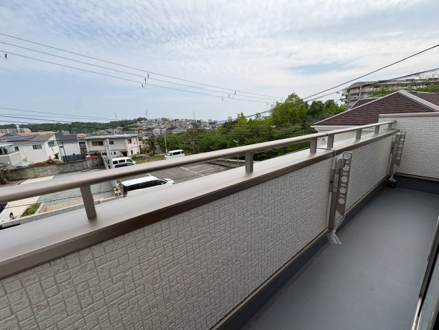 垂水区南多聞台５丁目　新築戸建てのバルコニー|広々としたバルコニーです