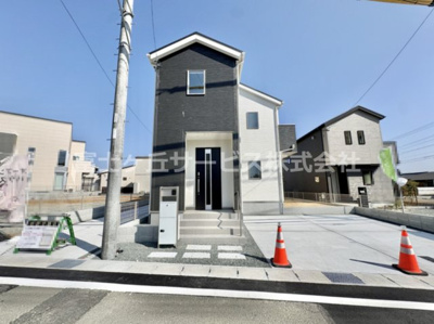 【外観】 | 豊橋市二川町 新築一戸建て 4号棟 | おしゃれな外観です