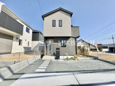 【外観】 | 豊橋市二川町 新築一戸建て 5号棟 | 落ち着いた雰囲気の外観です