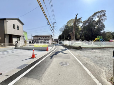 【前面道路含む現地写真】 | 豊橋市二川町 新築一戸建て 5号棟 | 前面道路含む現地写真です