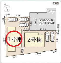 【区画図】 | リーブルガーデン桜井市三輪１０期 | 区画図
