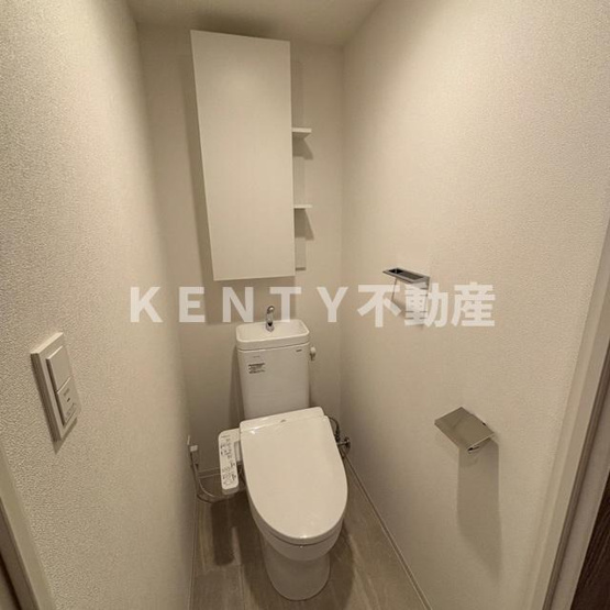 【トイレ】 | パークアクシス品川天王洲アイル | コンパクトで使いやすいトイレです