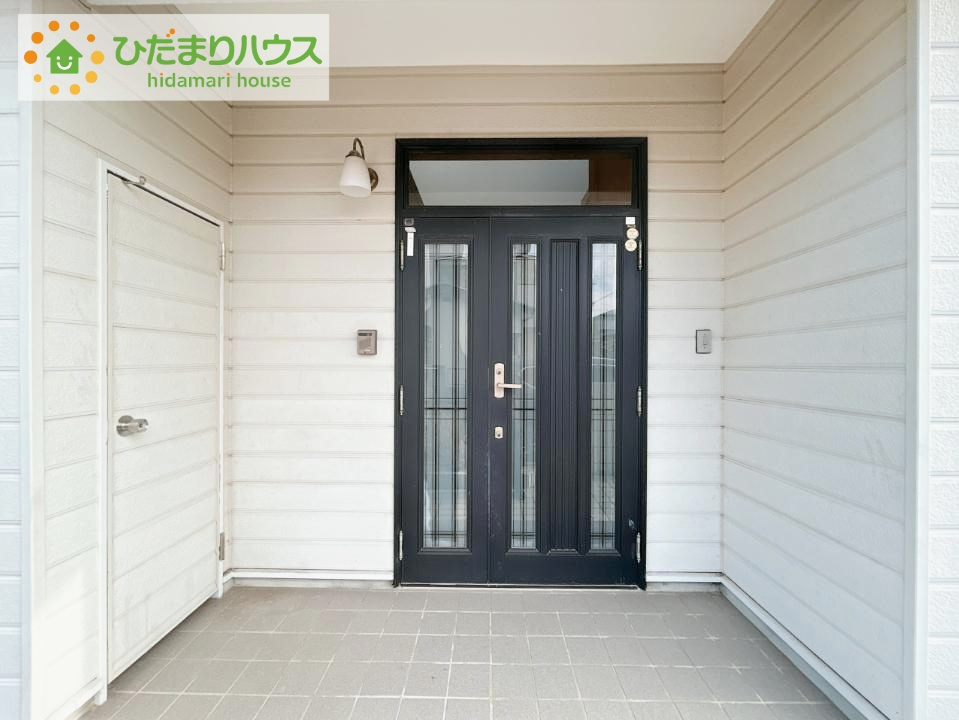 いわき市常磐上湯長谷町湯台堂　中古戸建の玄関