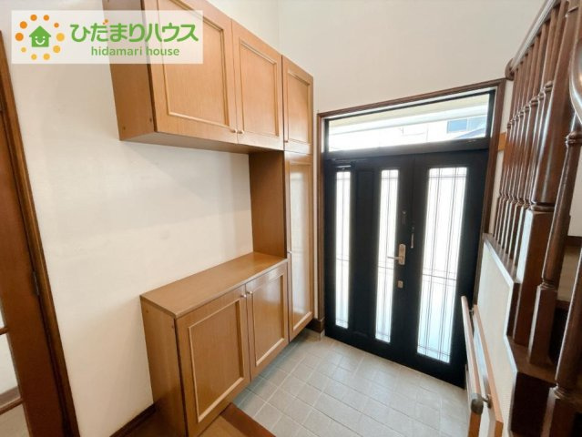 いわき市常磐上湯長谷町湯台堂　中古戸建の玄関