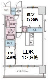 【間取り】 | スプランディッドライズ新大阪ノース