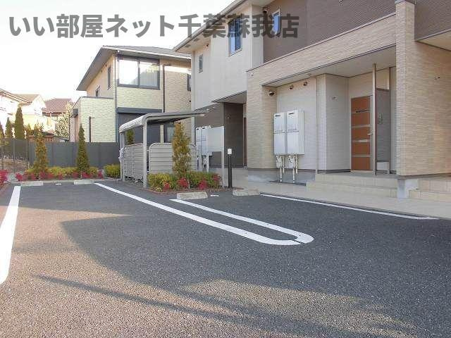 カルム　おゆみ野の駐車場|駐車場完備です