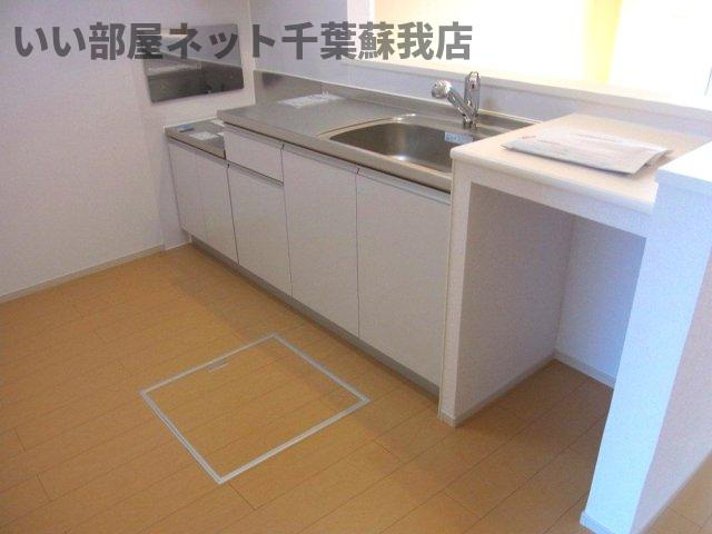 カルム　おゆみ野のキッチン|きれいなキッチンです