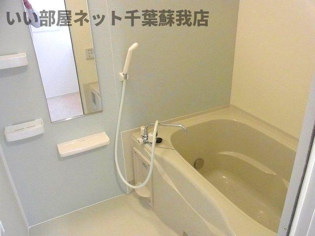 カルム　おゆみ野の浴室|日々の疲れを癒すお風呂付です