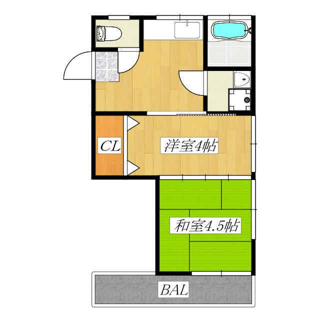 高砂マンションの間取り|使いやすい間取りです☆