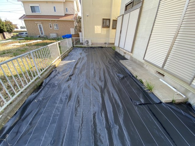 富里市十倉　中古戸建の庭
