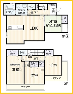 【間取り】 | 再生住宅　藤沢市打戻 | 間取り