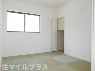 【和室】 | 二本松市油井新築一戸建て12棟 | フローリングだけでなく、和室もあります