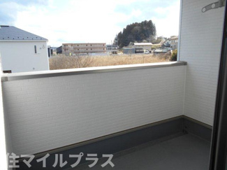 【バルコニー】 | 二本松市油井新築一戸建て12棟 | お洗濯にも便利なバルコニー付き