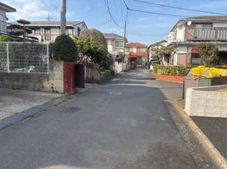 【前面道路含む現地写真】 | 綾瀬市深谷中　新築分譲住宅　全1棟  | 前面道路