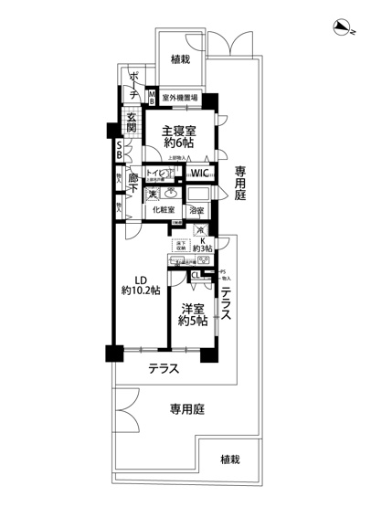 【間取り】 | ピアースコード西馬込