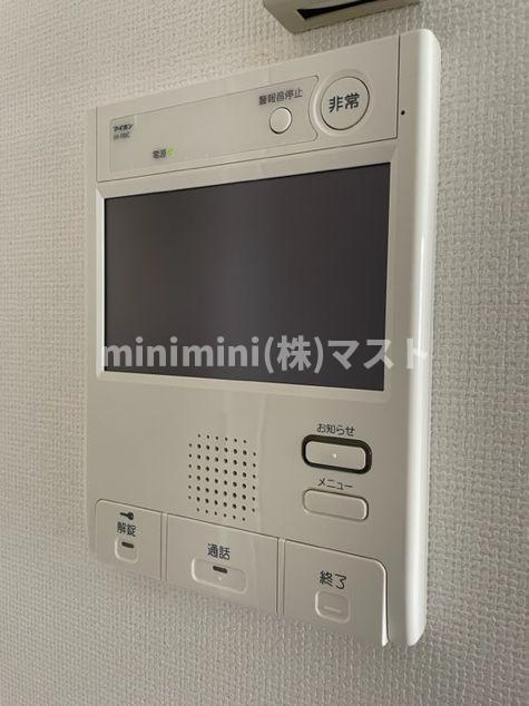 大阪市中央区内久宝寺町３丁目の賃貸マンションのセキュリティ