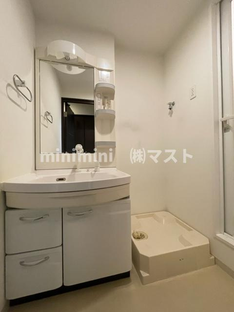 大阪市中央区南本町２丁目の賃貸マンションの洗面所