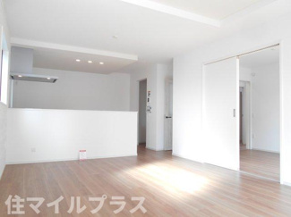 【居間・リビング】 | 二本松市油井新築一戸建て2棟 | 使いやすいリビングです