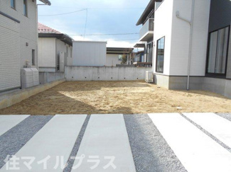 【庭】 | 二本松市油井新築一戸建て2棟 | お庭も活用できます