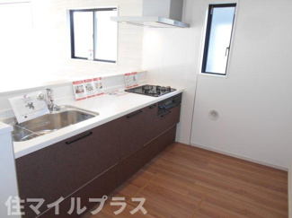 【キッチン】 | 二本松市油井新築一戸建て2棟 | キッチンです