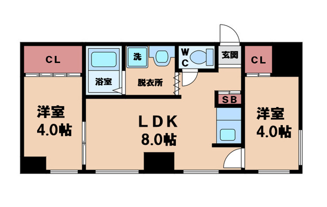 【間取り】 | フェリーチェ帝塚山
