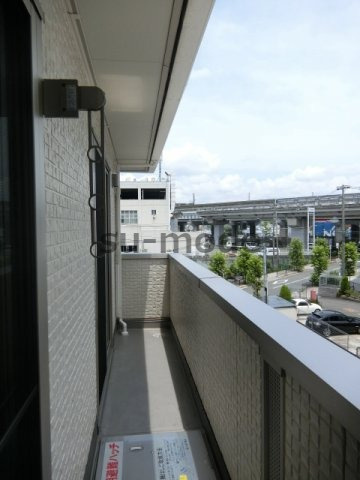 ルージュブリエのバルコニー