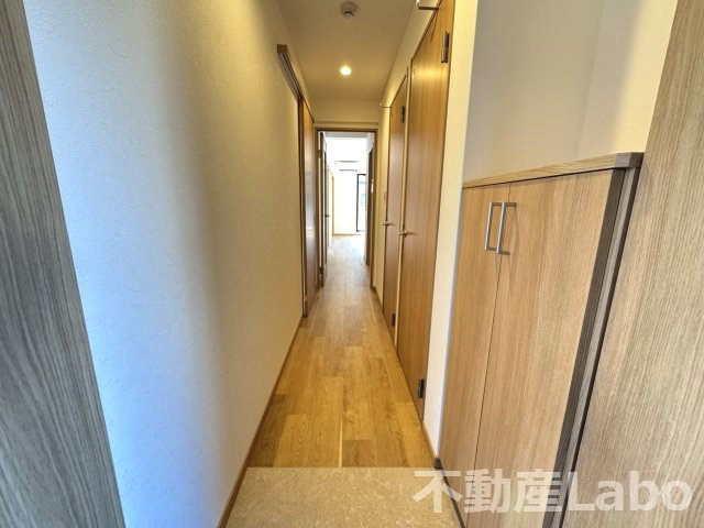 徳島市八万町下福万の賃貸マンションの玄関