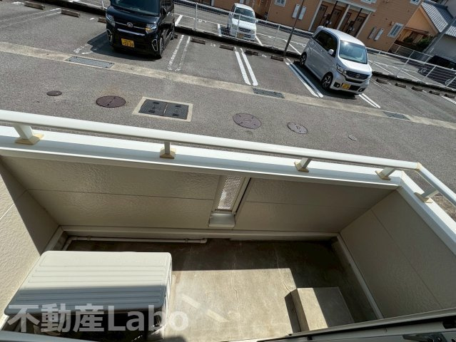 ネムス Cのバルコニー