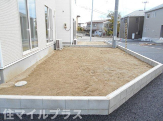 【庭】 | 二本松市郭内2丁目新築一戸建て6棟 | お庭でゆったりと過ごせます