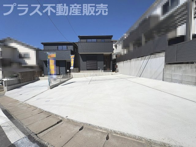 【外観】 | 福岡市東区舞松原5丁目　1号棟（全2棟）【仲介手数料無料・0円】 | 現地写真。同じ物件を見るなら、プラス不動産販売にお任せ下さい。