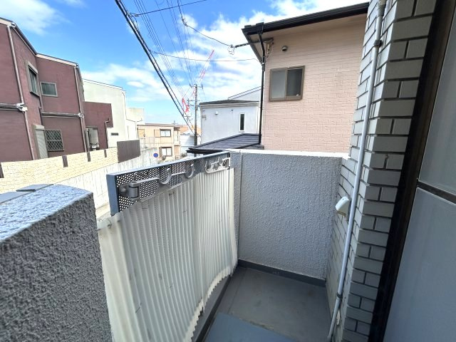 クリフサイド西岡本のバルコニー