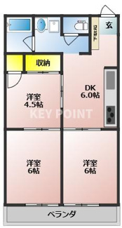 【間取り】 | コーポ東千葉