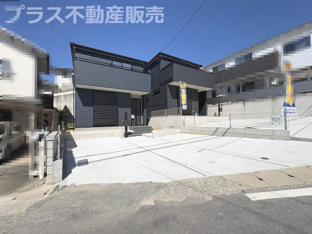 【外観】 | 福岡市東区舞松原5丁目　2号棟（全2棟）【仲介手数料無料・0円】 | 現地写真。同じ物件を見るなら、プラス不動産販売にお任せ下さい。