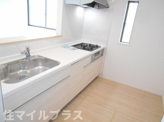 【キッチン】 | 二本松市郭内2丁目新築一戸建て6棟 | お料理しやすいキッチンです