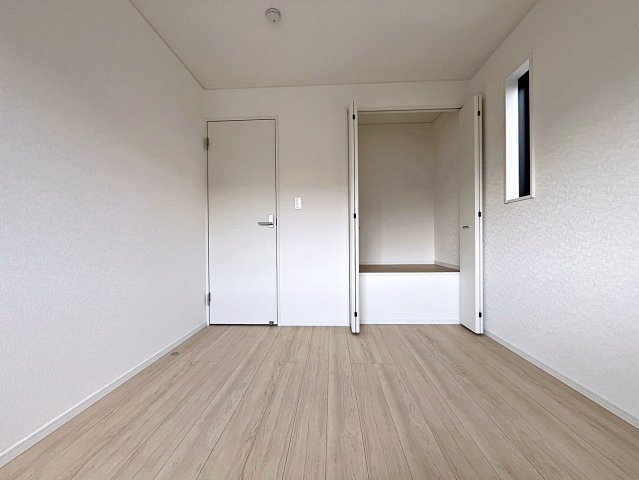 新築戸建・新築建売　二本松市郭内第5　二本松北小・二本松第一中の洋室|全居室クローゼット収納完備！収納が多いとお部屋もスッキリです！