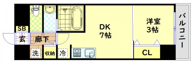 【間取り】 | スペーシア日本橋東