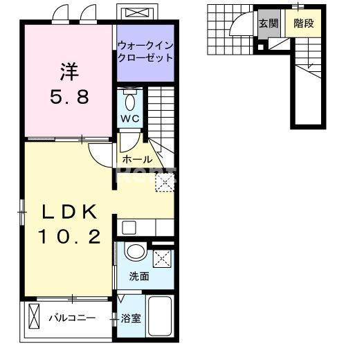サンマルコⅡの間取り|間取図