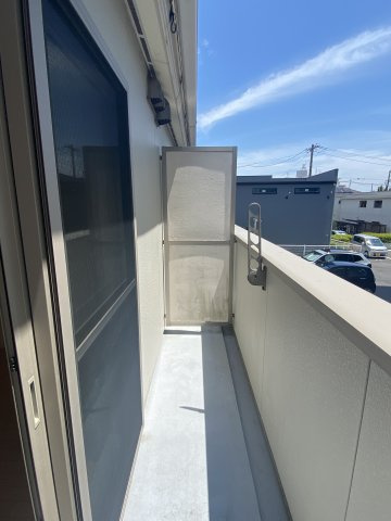 クレフラスト浜松駅南のバルコニー